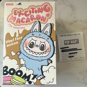 SOLD Pop Mart Exciting Macaron the monsters Vinyl Face labubu NIB blindbox SOLD🛑